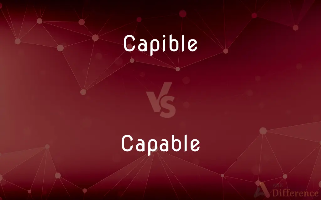 Capible vs. Capable — Which is Correct Spelling?