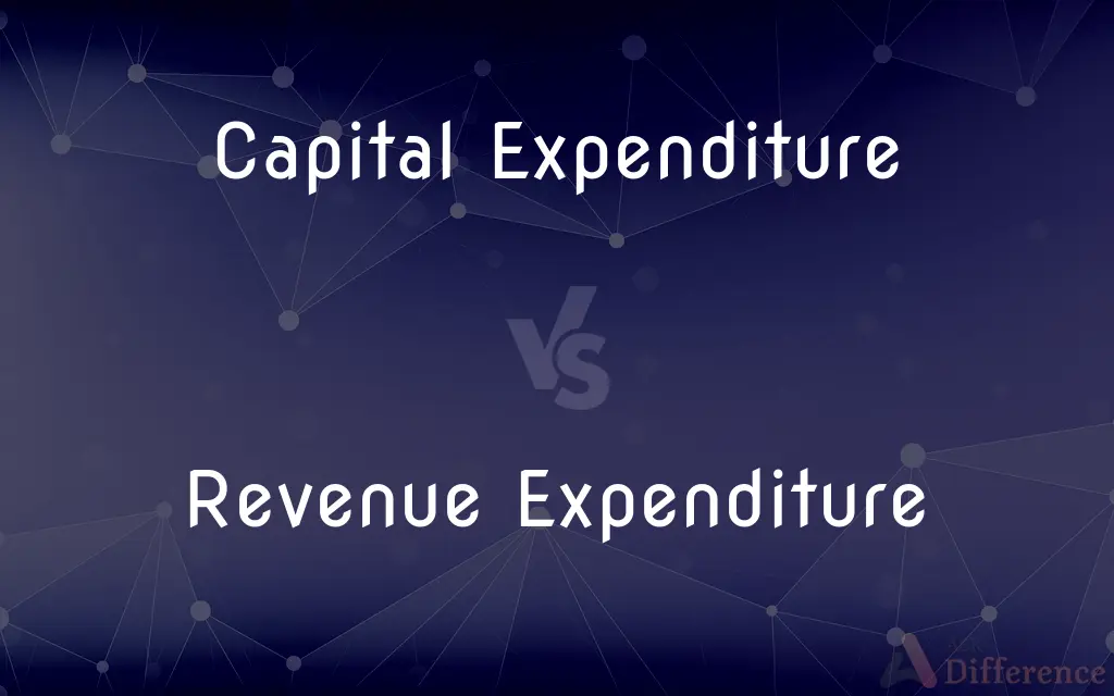 Capital Expenditure vs. Revenue Expenditure — What's the Difference?