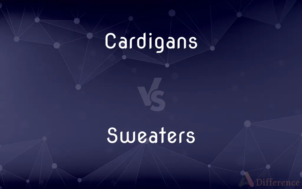 Cardigans vs. Sweaters — What's the Difference?