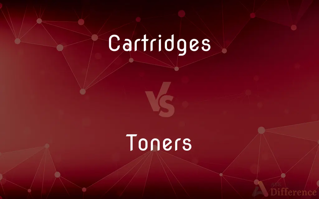 Cartridges vs. Toners — What's the Difference?