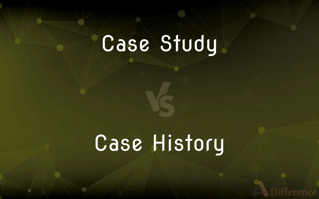 Case Study vs. Case History — What's the Difference?
