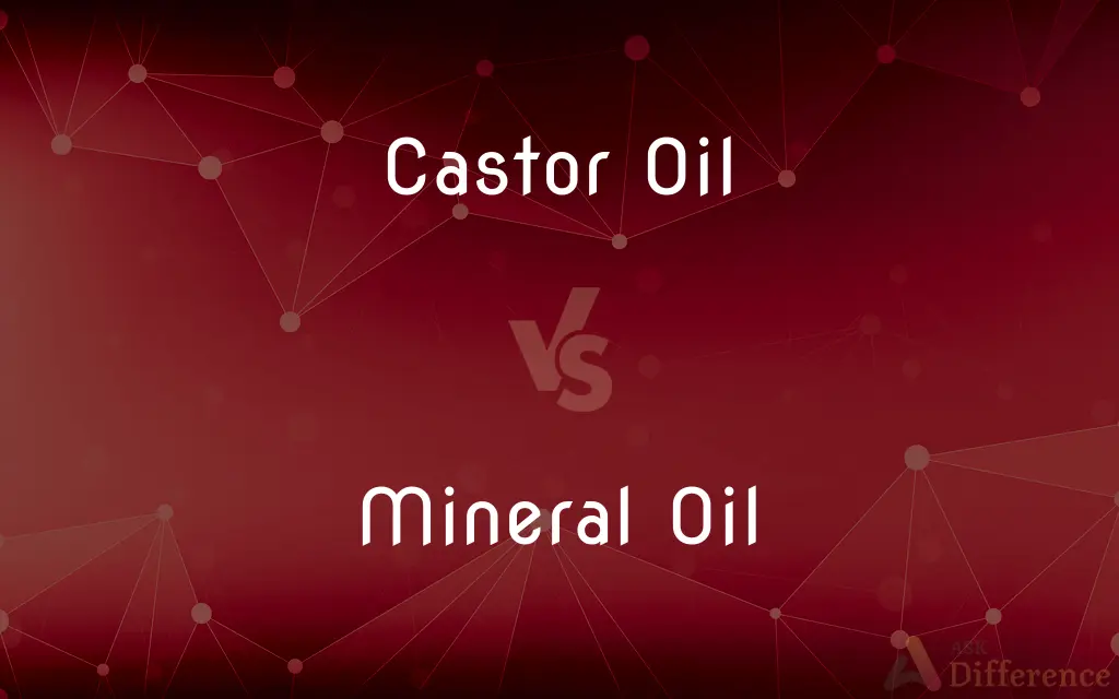 Castor Oil vs. Mineral Oil — What's the Difference?