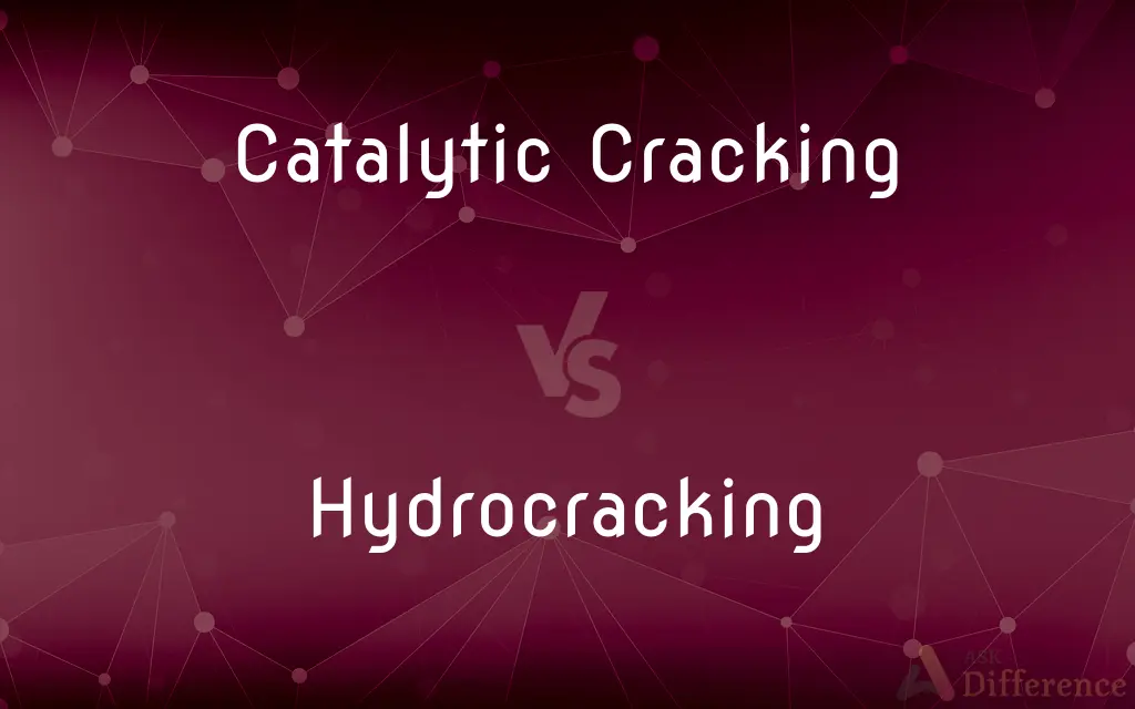 Catalytic Cracking vs. Hydrocracking — What's the Difference?