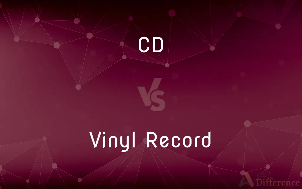 CD vs. Vinyl Record — What's the Difference?