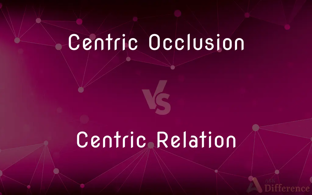 Centric Occlusion vs. Centric Relation — What's the Difference?