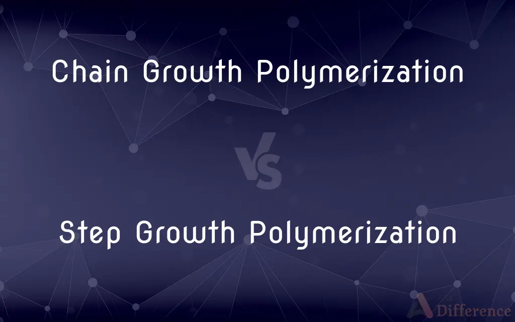 Chain Growth Polymerization vs. Step Growth Polymerization — What's the Difference?