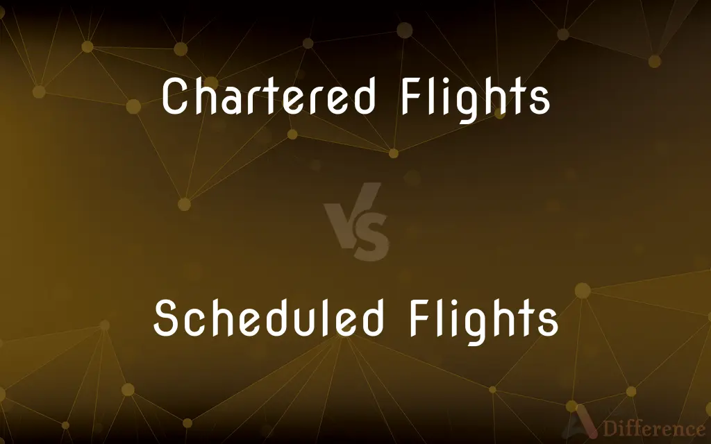 Chartered Flights vs. Scheduled Flights — What's the Difference?