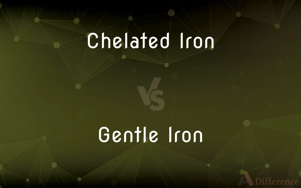 Chelated Iron vs. Gentle Iron — What's the Difference?