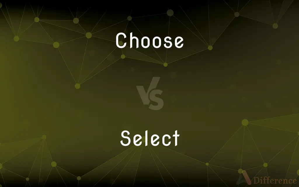 Choose Vs Select What s The Difference 