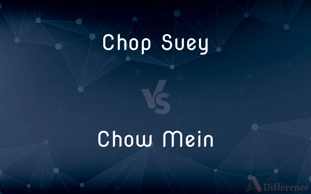 Chop Suey vs. Chow Mein — What's the Difference?