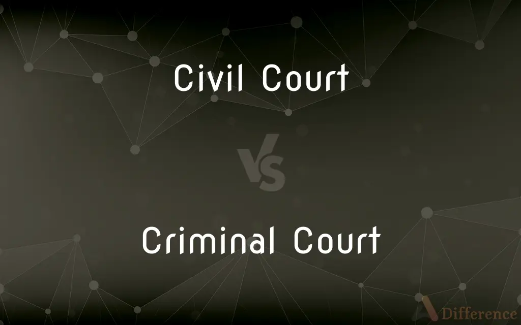 Civil Court vs. Criminal Court — What's the Difference?