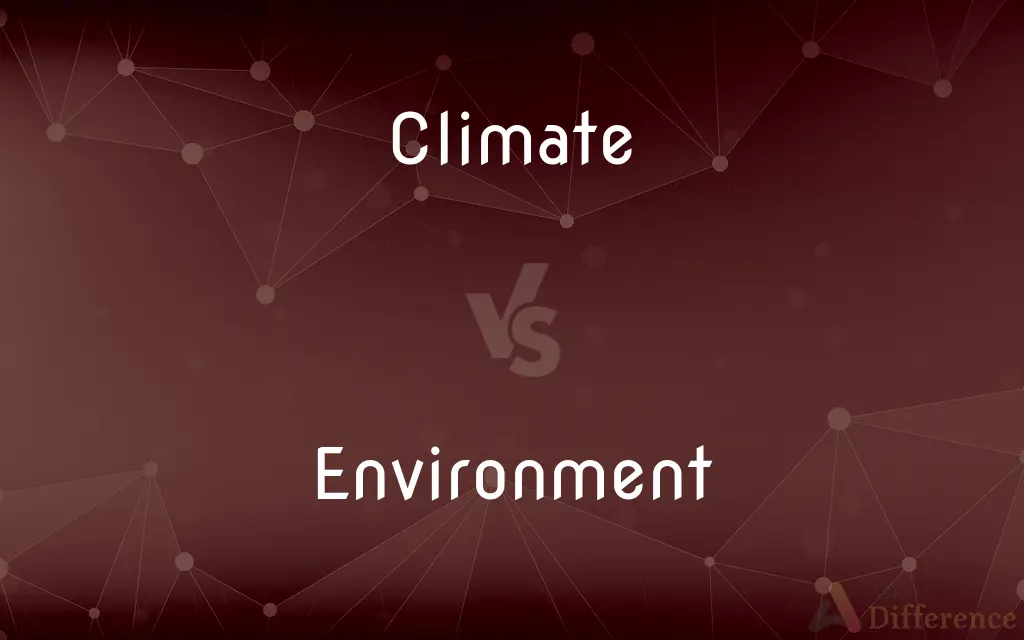 Climate vs. Environment — What's the Difference?