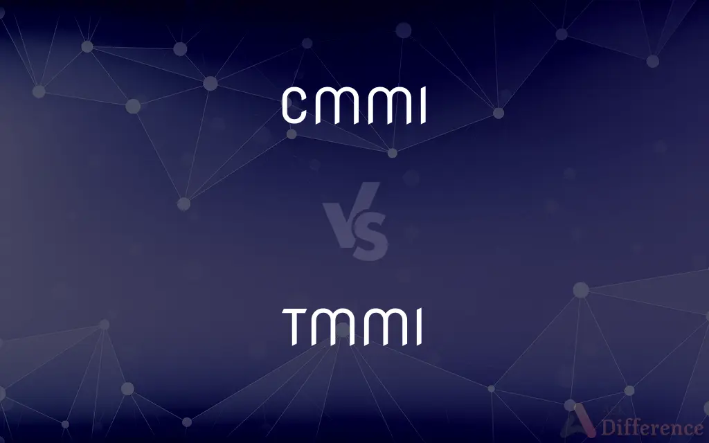 CMMI vs. TMMI — What's the Difference?