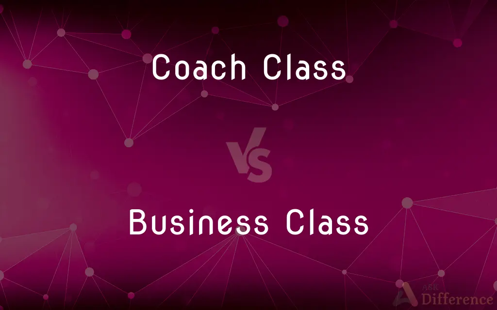 Coach Class vs. Business Class — What's the Difference?