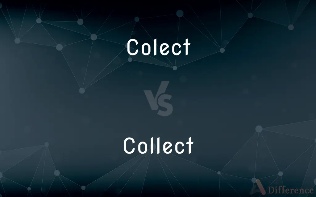 Colect vs. Collect — Which is Correct Spelling?