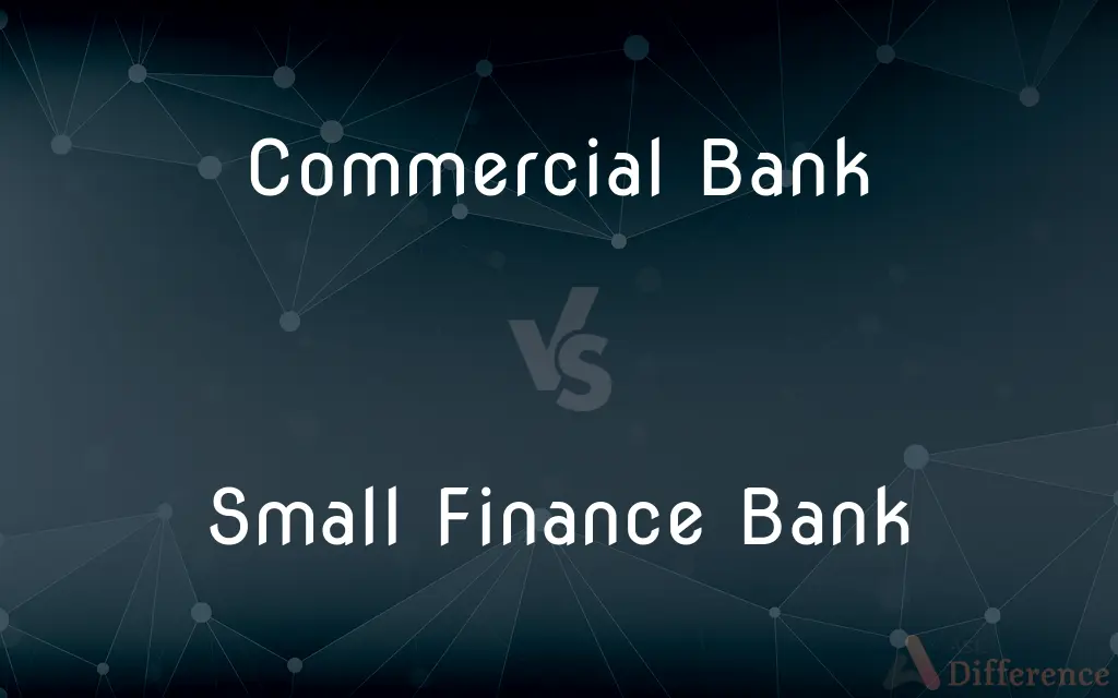 Commercial Bank vs. Small Finance Bank — What's the Difference?