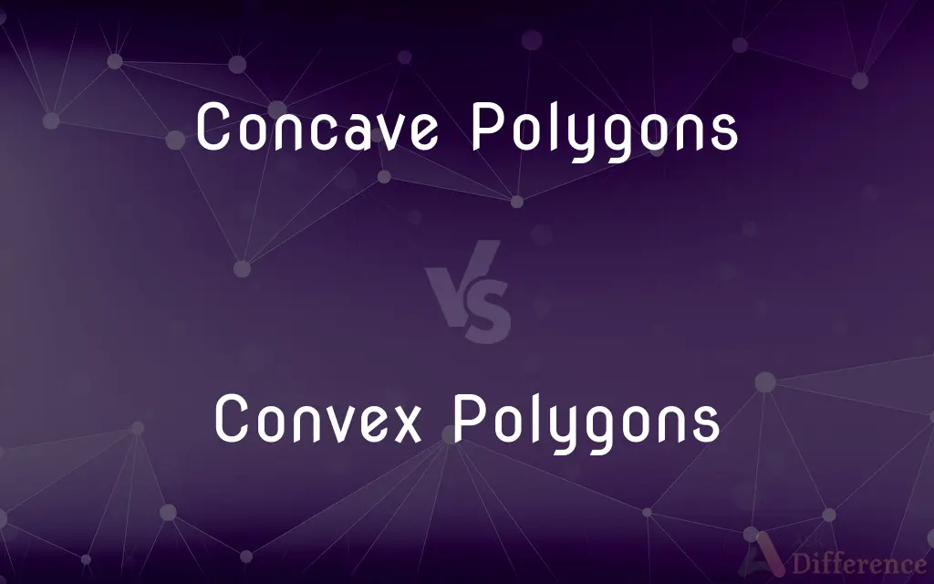 Concave Polygons vs. Convex Polygons — What's the Difference?