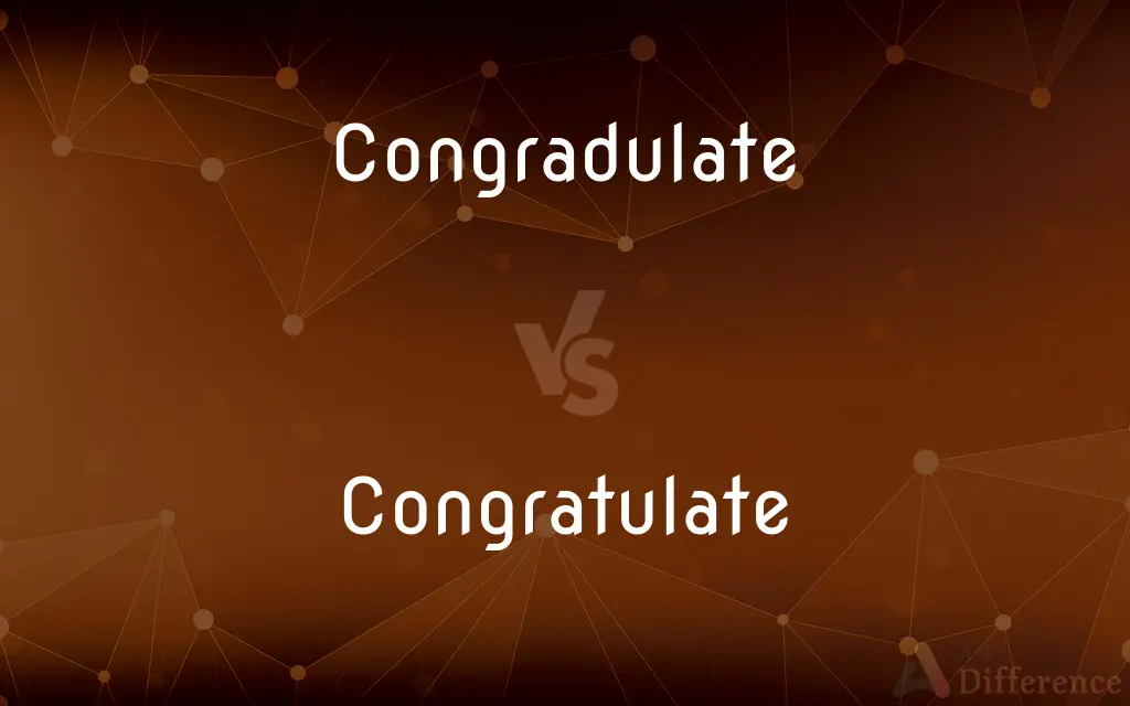 Congradulate vs. Congratulate — Which is Correct Spelling?