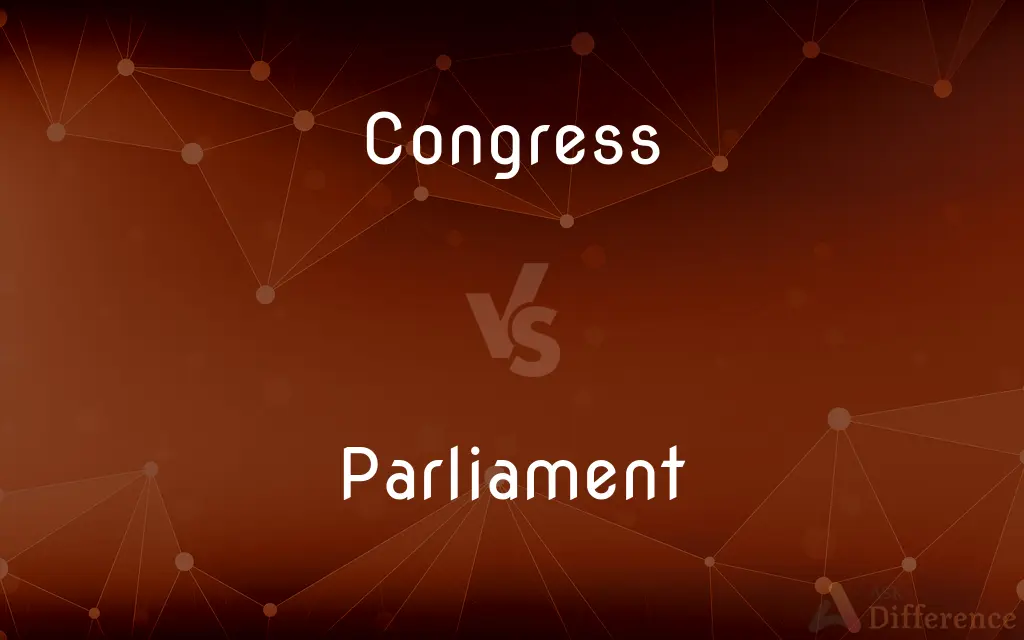 Congress vs. Parliament — What's the Difference?