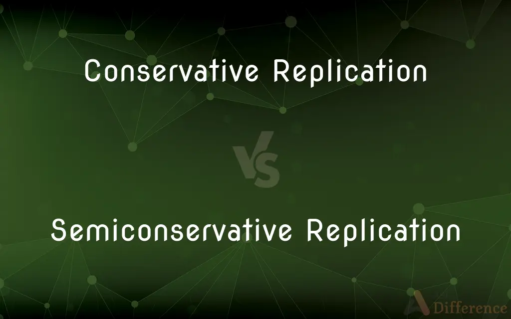 Conservative Replication vs. Semiconservative Replication — What's the Difference?