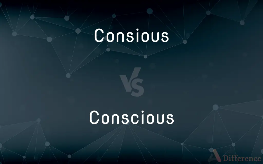 Consious vs. Conscious — Which is Correct Spelling?