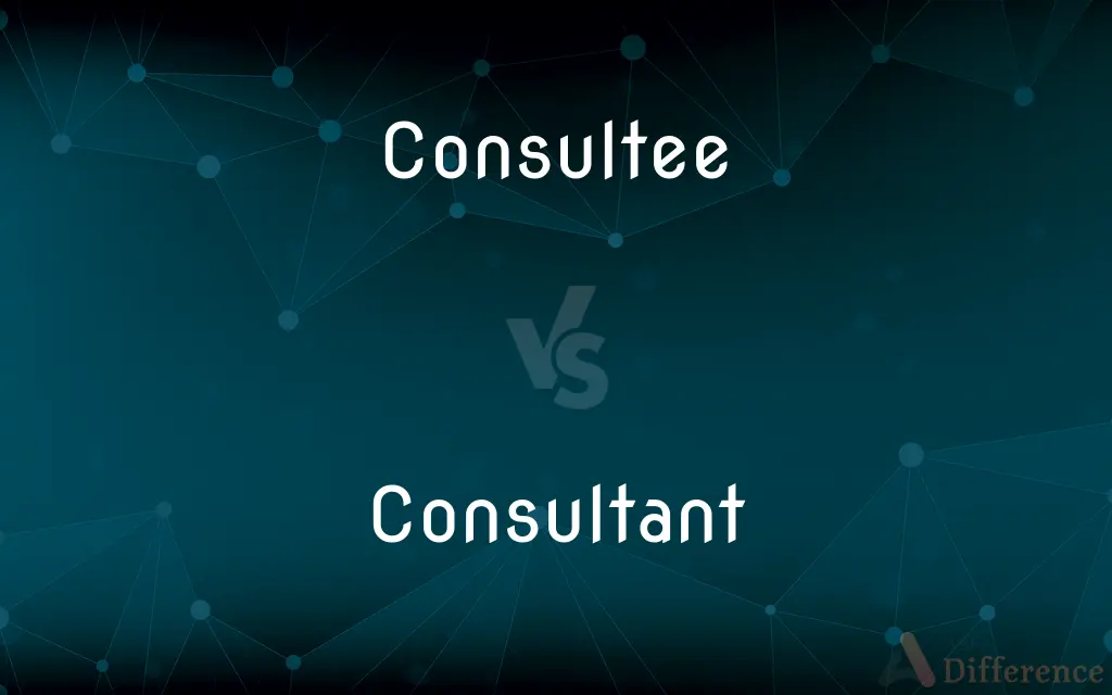 Consultee vs. Consultant — What's the Difference?