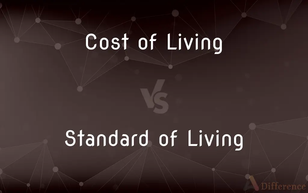 Cost of Living vs. Standard of Living — What's the Difference?