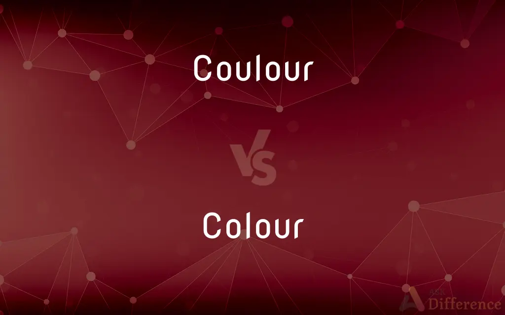 Coulour vs. Colour — Which is Correct Spelling?