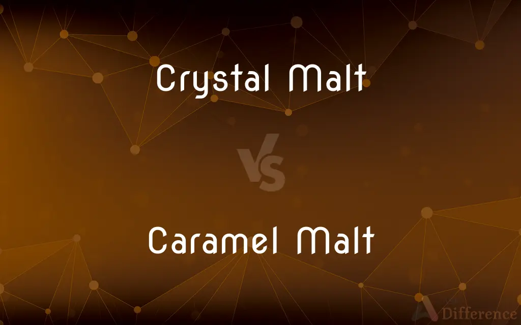 Crystal Malt vs. Caramel Malt — What's the Difference?