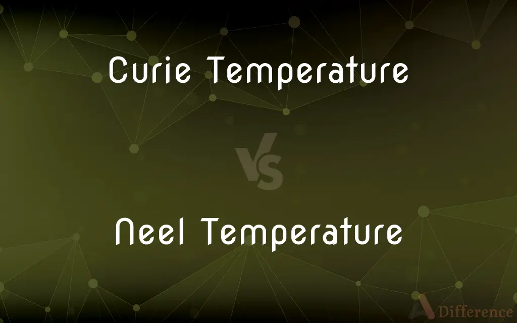 Curie Temperature vs. Neel Temperature — What's the Difference?