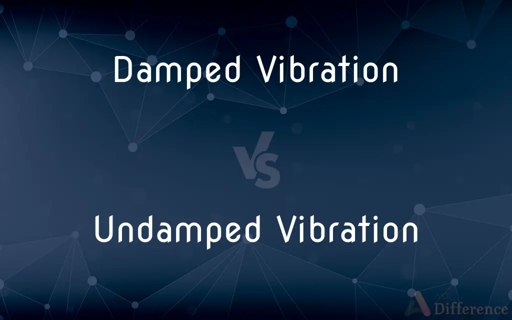 Damped Vibration vs. Undamped Vibration — What's the Difference?