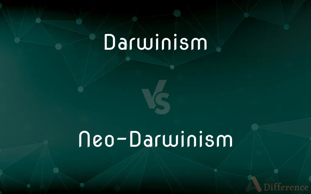 Darwinism vs. Neo-Darwinism — What's the Difference?