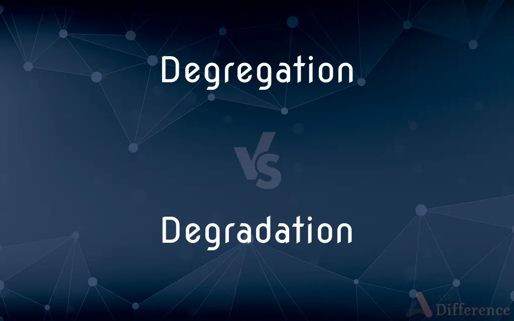 Degregation vs. Degradation — Which is Correct Spelling?