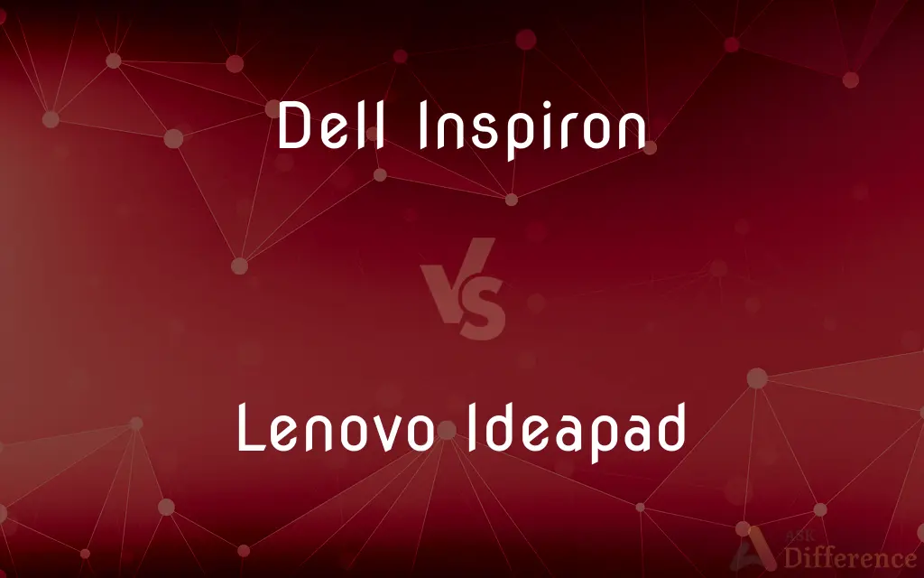 Dell Inspiron vs. Lenovo Ideapad — What's the Difference?
