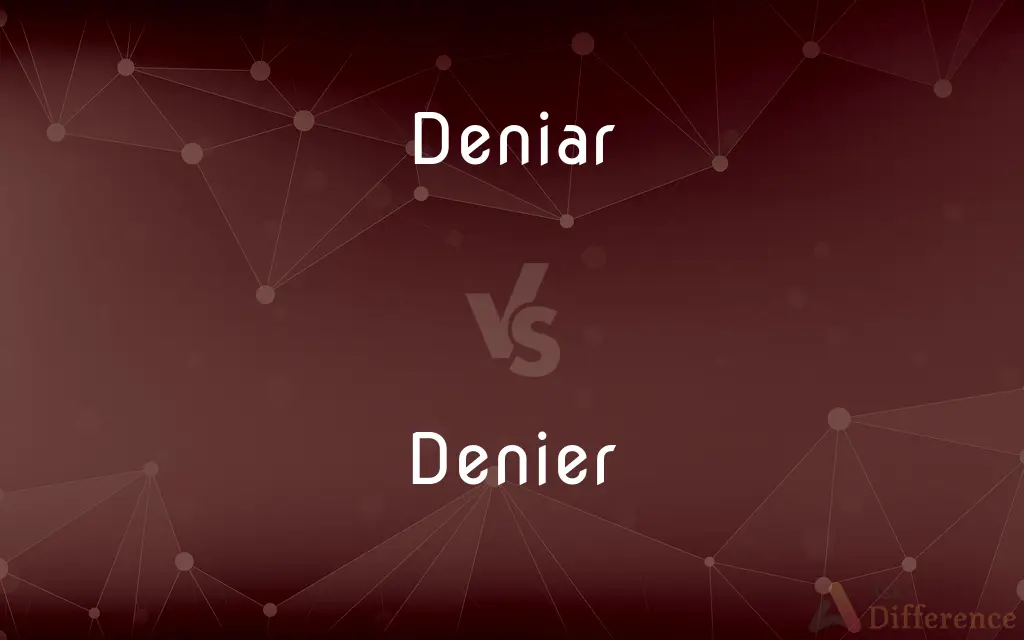 Deniar vs. Denier — Which is Correct Spelling?