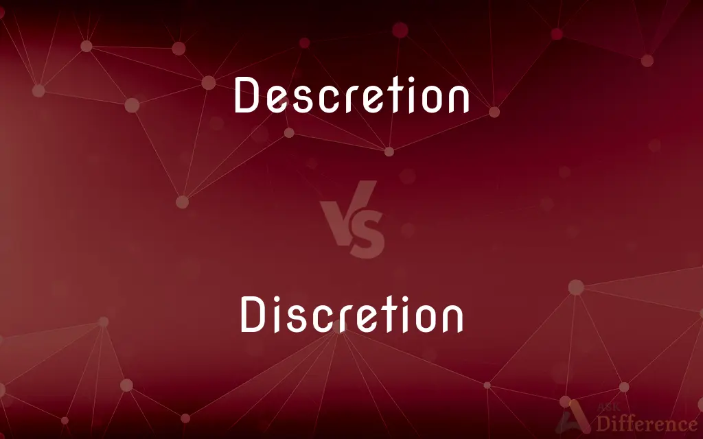 Descretion vs. Discretion — Which is Correct Spelling?