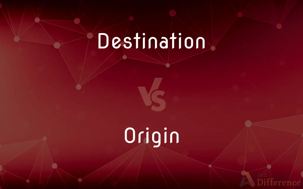 Destination vs. Origin — What's the Difference?