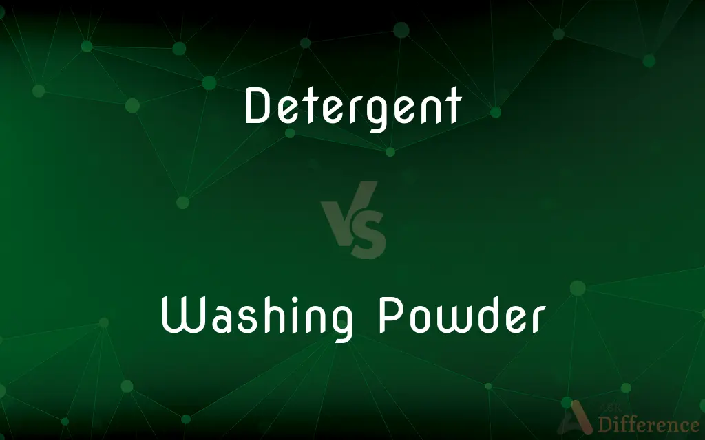 Detergent vs. Washing Powder — What's the Difference?