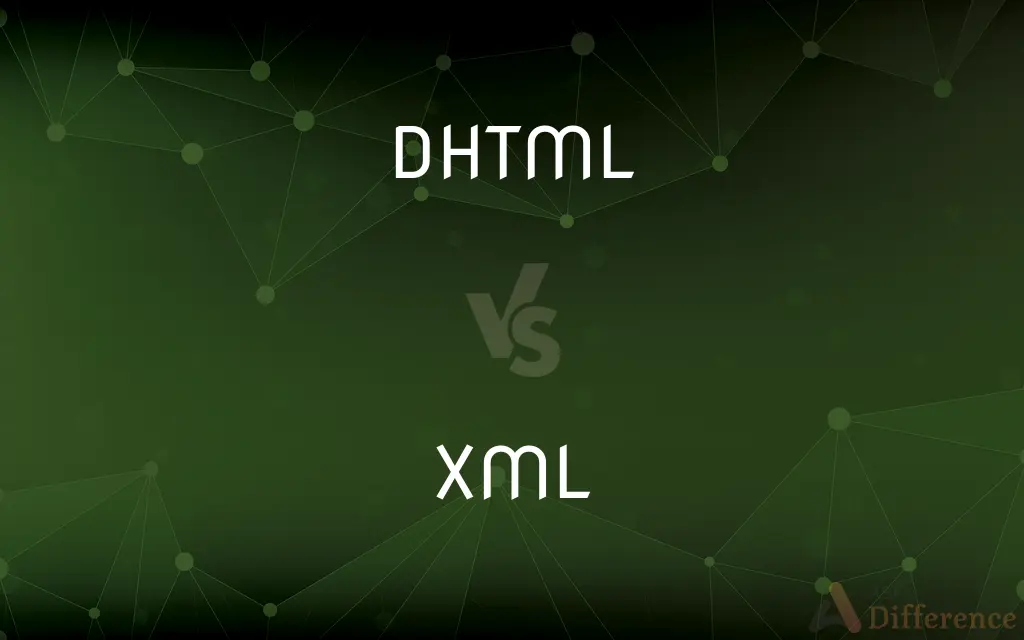 DHTML vs. XML — What's the Difference?