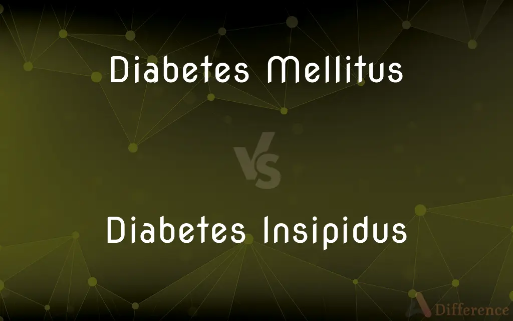 Diabetes Mellitus vs. Diabetes Insipidus — What's the Difference?