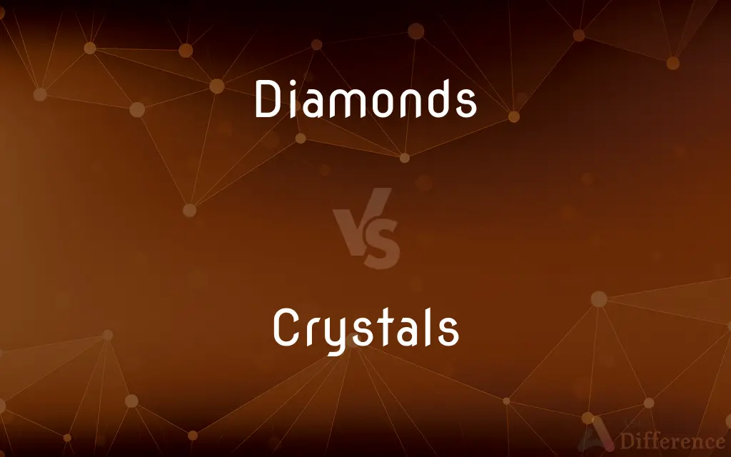 Diamonds vs. Crystals — What's the Difference?