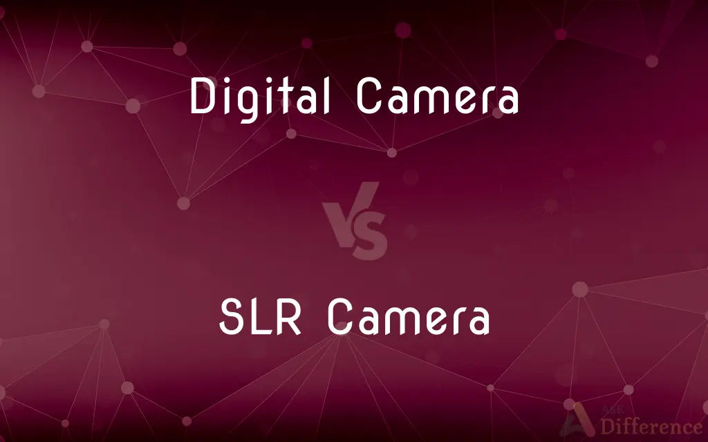Digital Camera vs. SLR Camera — What's the Difference?