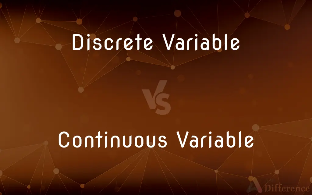 Discrete Variable vs. Continuous Variable — What's the Difference?