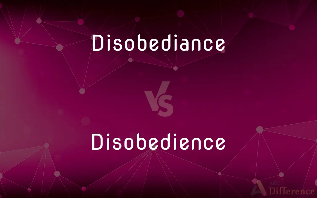 Disobediance vs. Disobedience — Which is Correct Spelling?