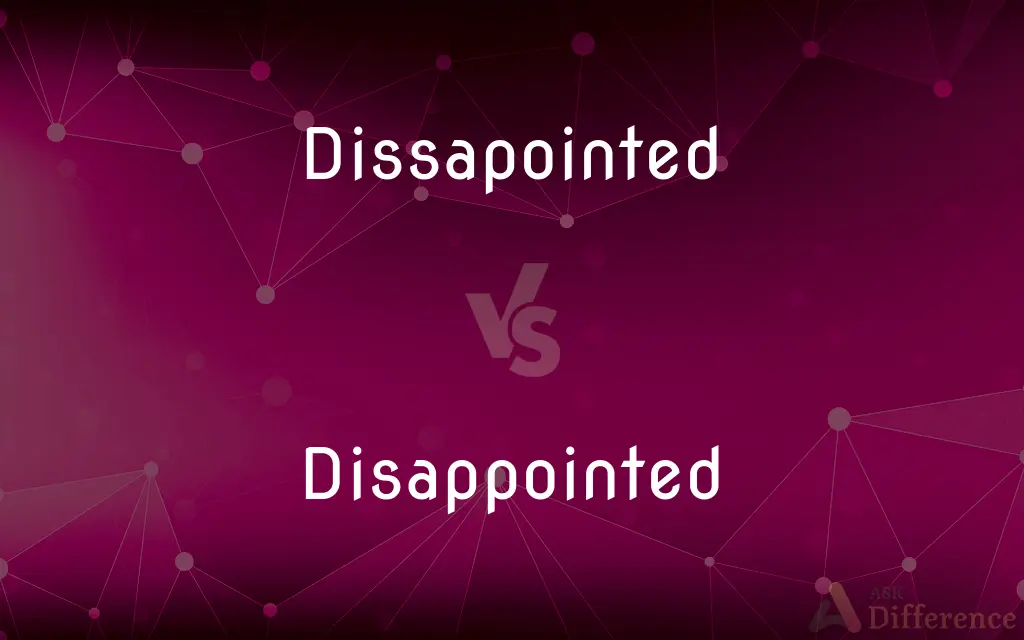 Dissapointed vs. Disappointed — Which is Correct Spelling?