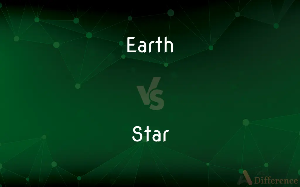 Earth vs. Star — What's the Difference?