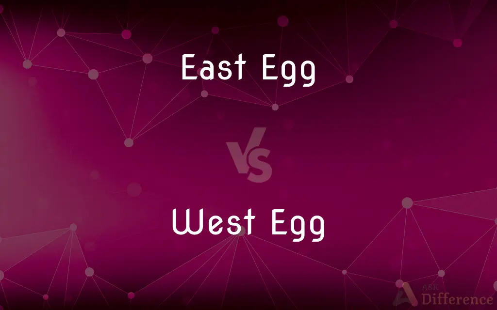 East Egg vs. West Egg — What's the Difference?