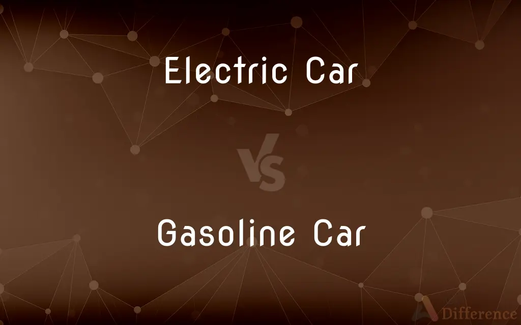 Electric Car vs. Gasoline Car — What's the Difference?