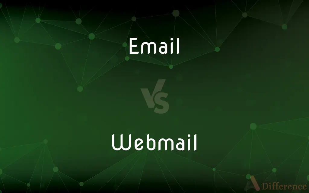 Email vs. Webmail — What's the Difference?