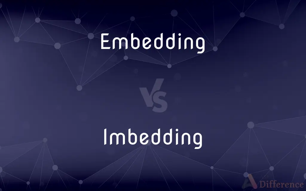 Embedding vs. Imbedding — What's the Difference?